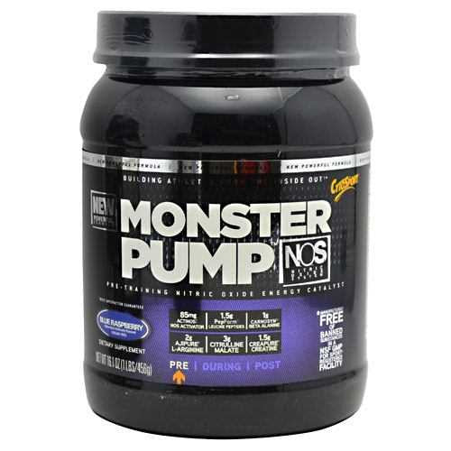 Monster Pump Blue Raspberry