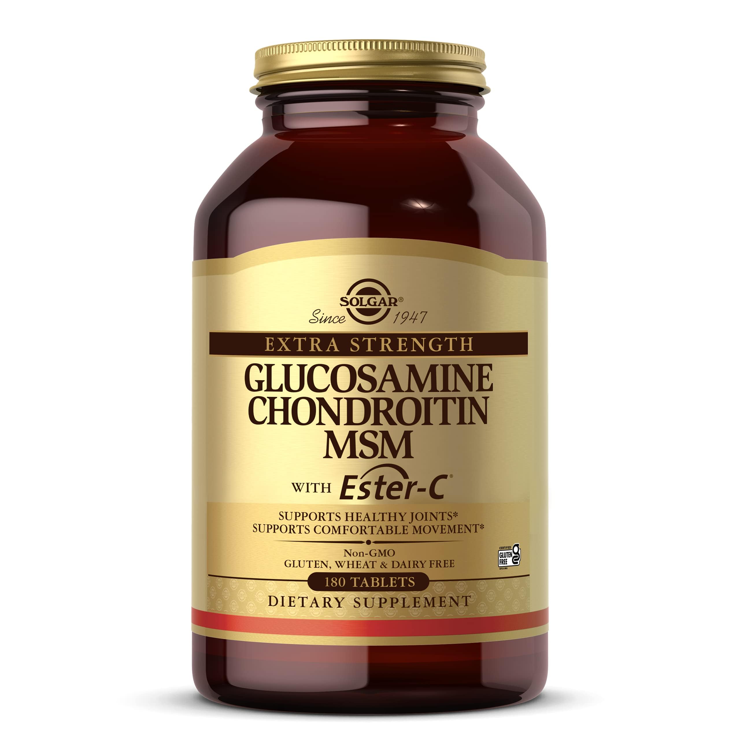 Extra Strength Glucosamine Chondroitin MSM with Ester-C