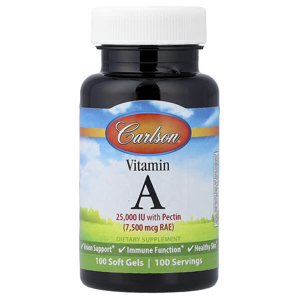 Vitamin A 25,000 IU With Pectin