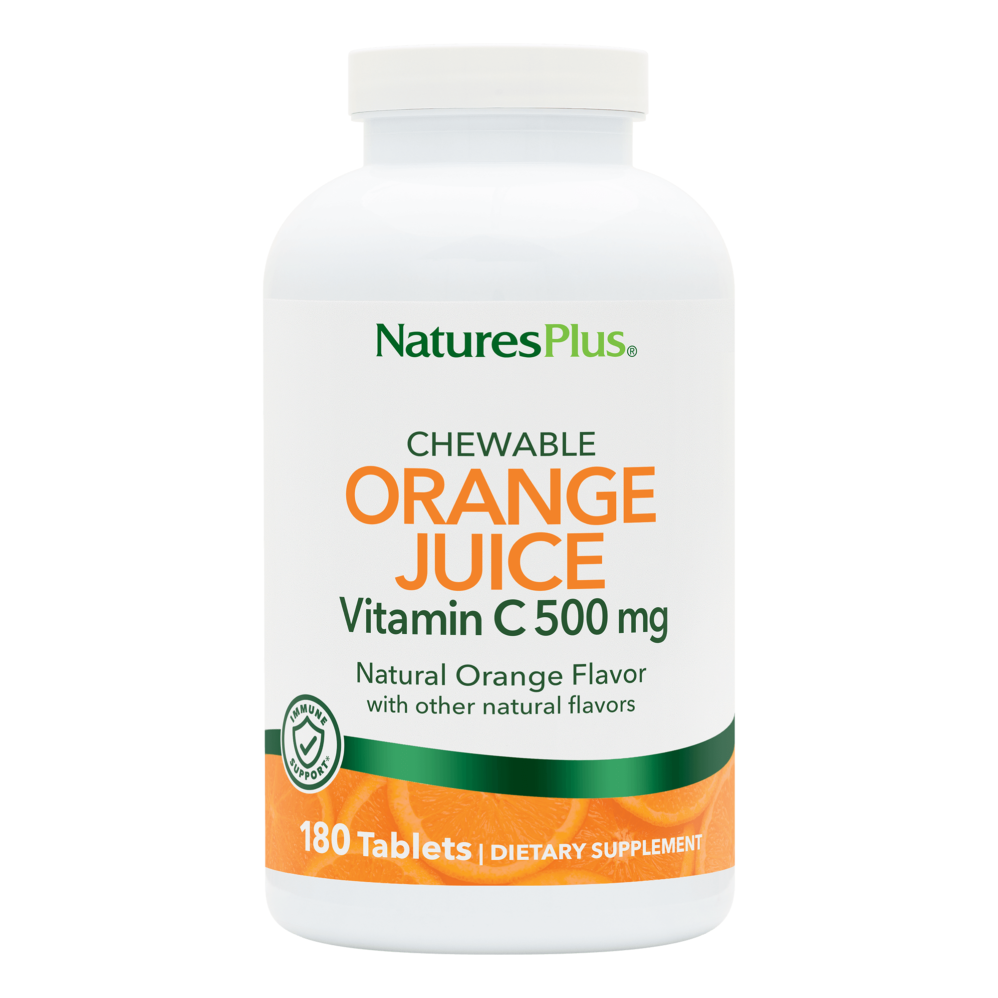 High Potency Chewable Orange Juice 500 mg