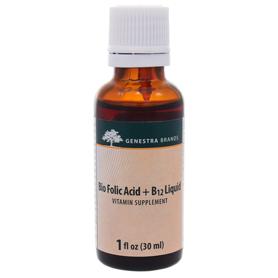 Bio Folic Acid + B12 Liquid Natural Cherry Flavor