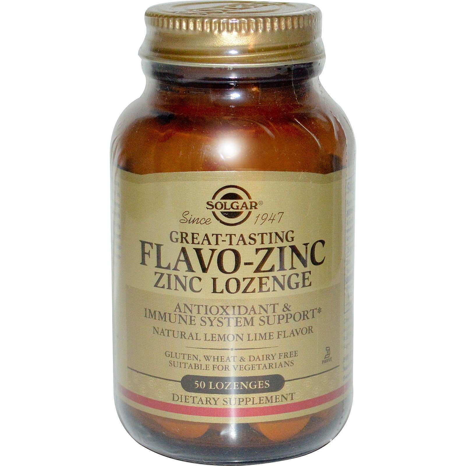 Flavo-Zinc Lozenge Natural Lemon Lime Flavored