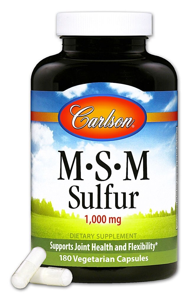 M-S-M Sulfur 1,000 mg