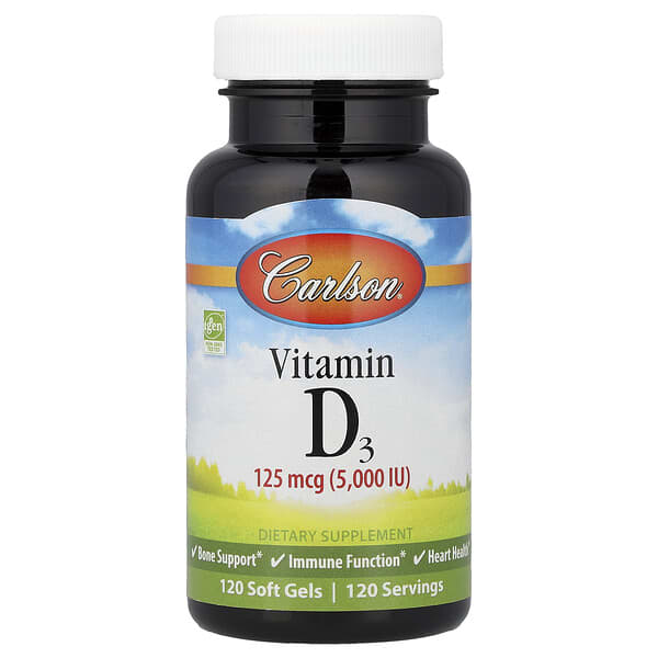 Vitamin D3 5,000 IU (125 mcg)