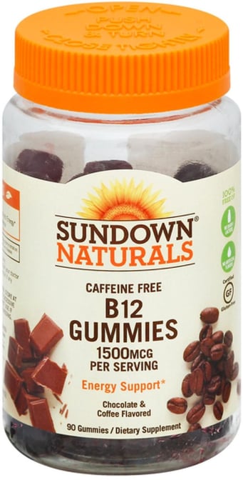 Caffeine Free B12 Gummies 1500 mcg
