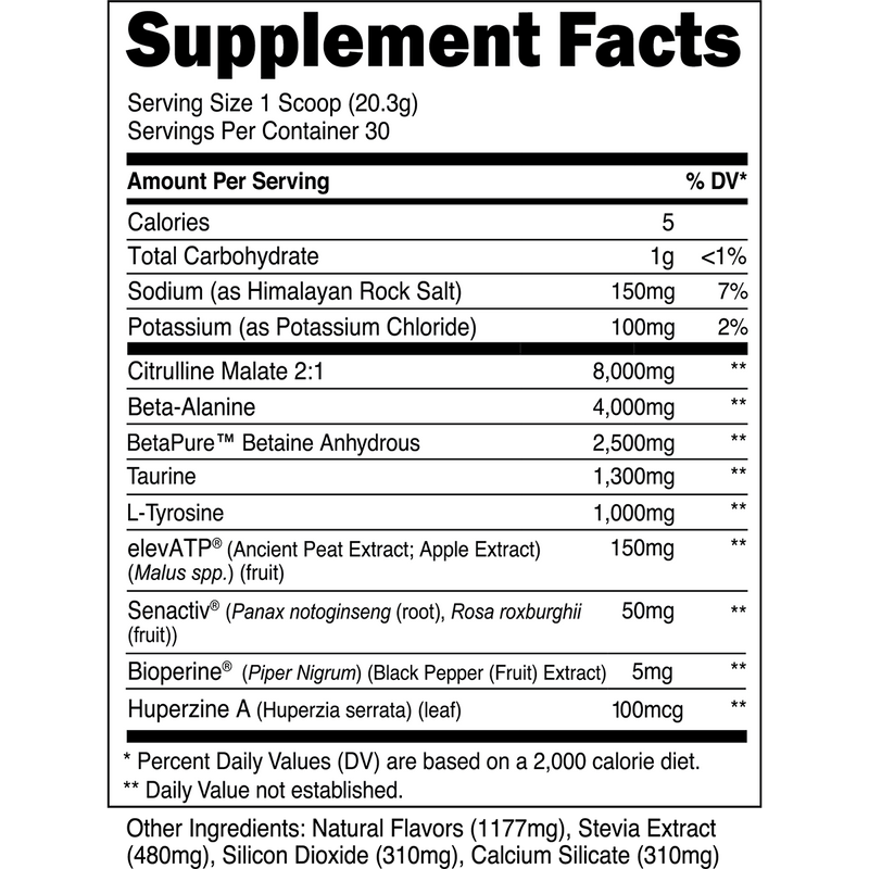 Preseries Stim-Free Blue Raspberry