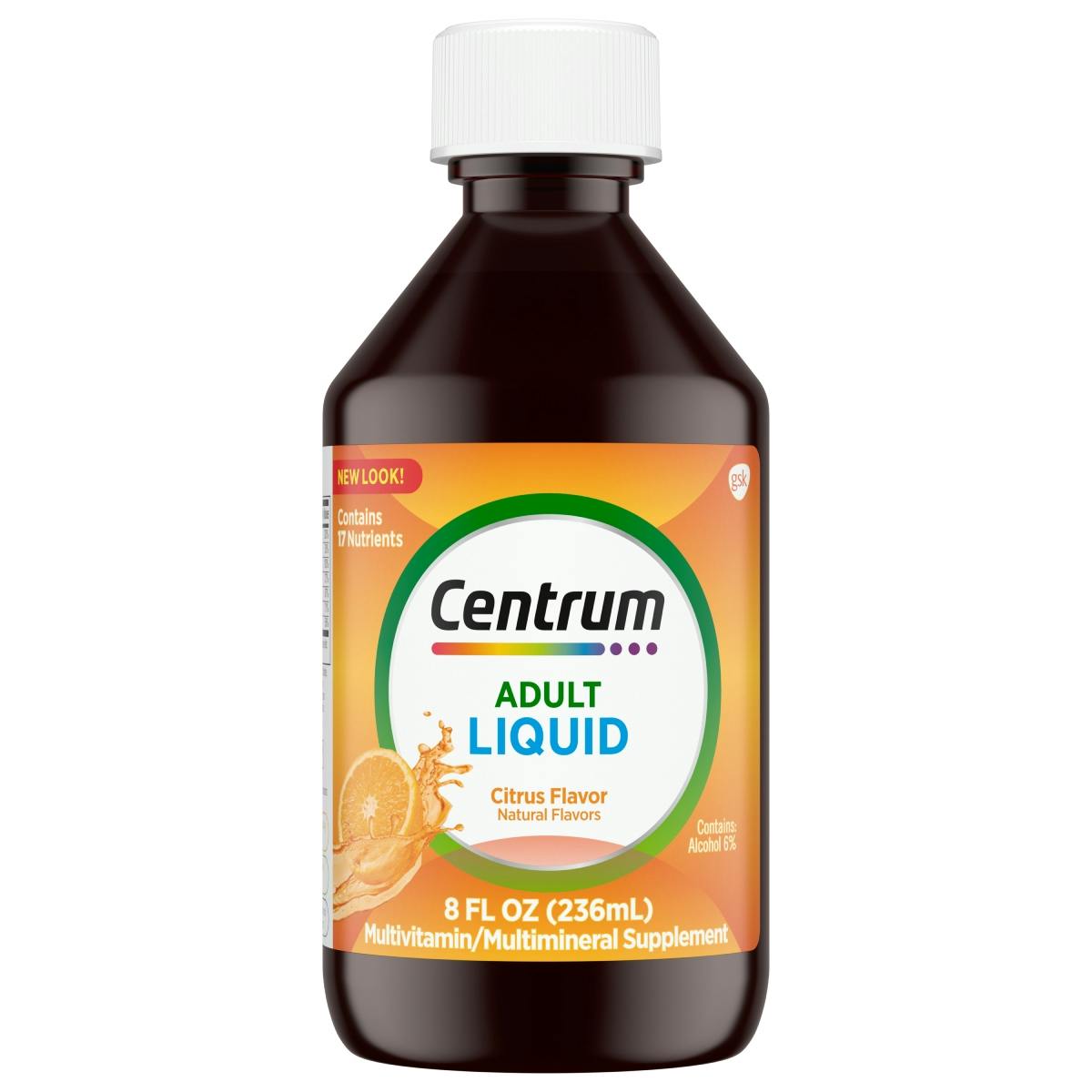 Centrum Liquid Adults Orange Tangerine