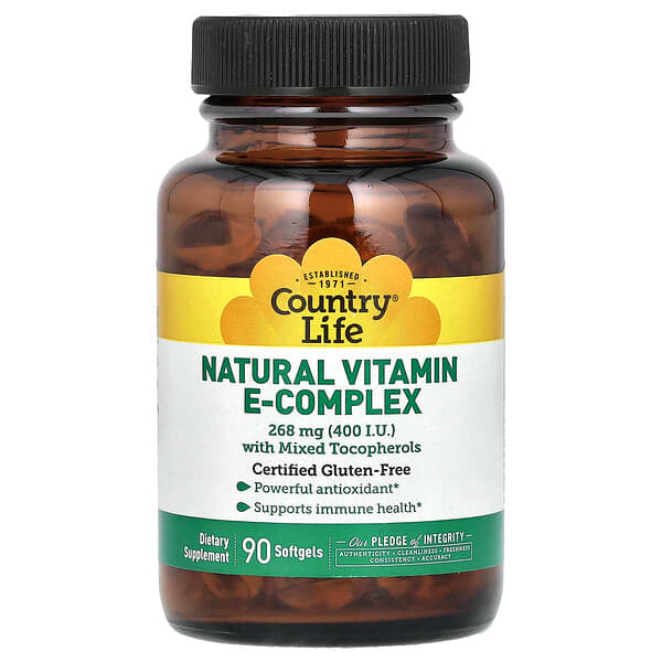 Natural Dry Vitamin E 400 IU