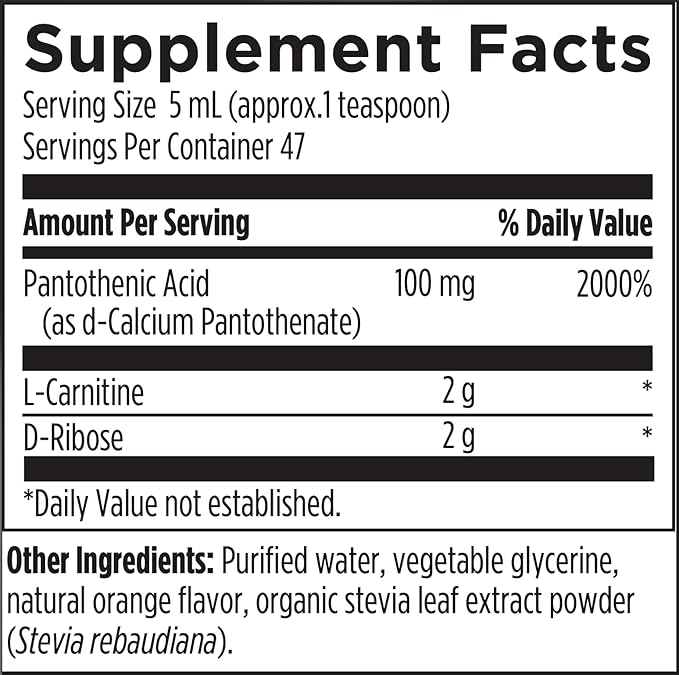 Ribo-CarniClear Supersaturated Ribose/Carnitine Liquid