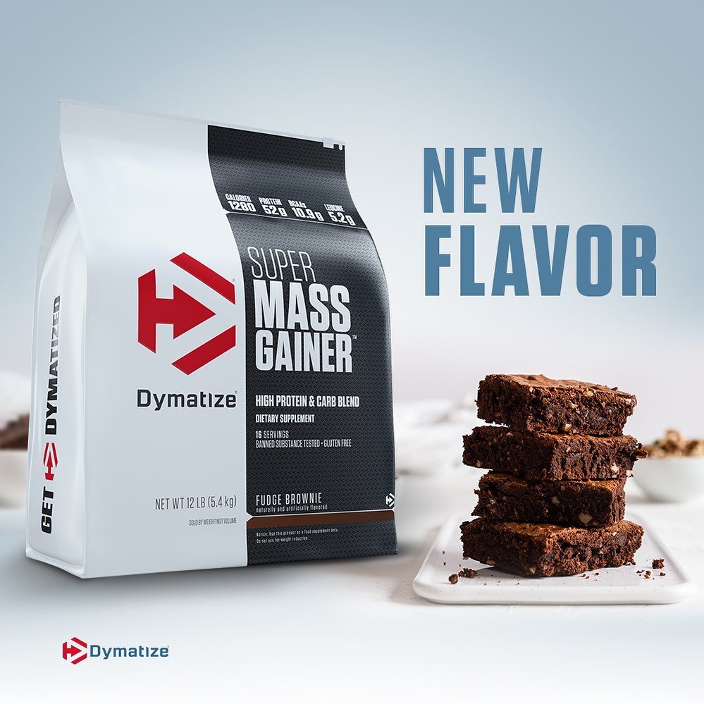 Super Mass Gainer Fudge Brownie