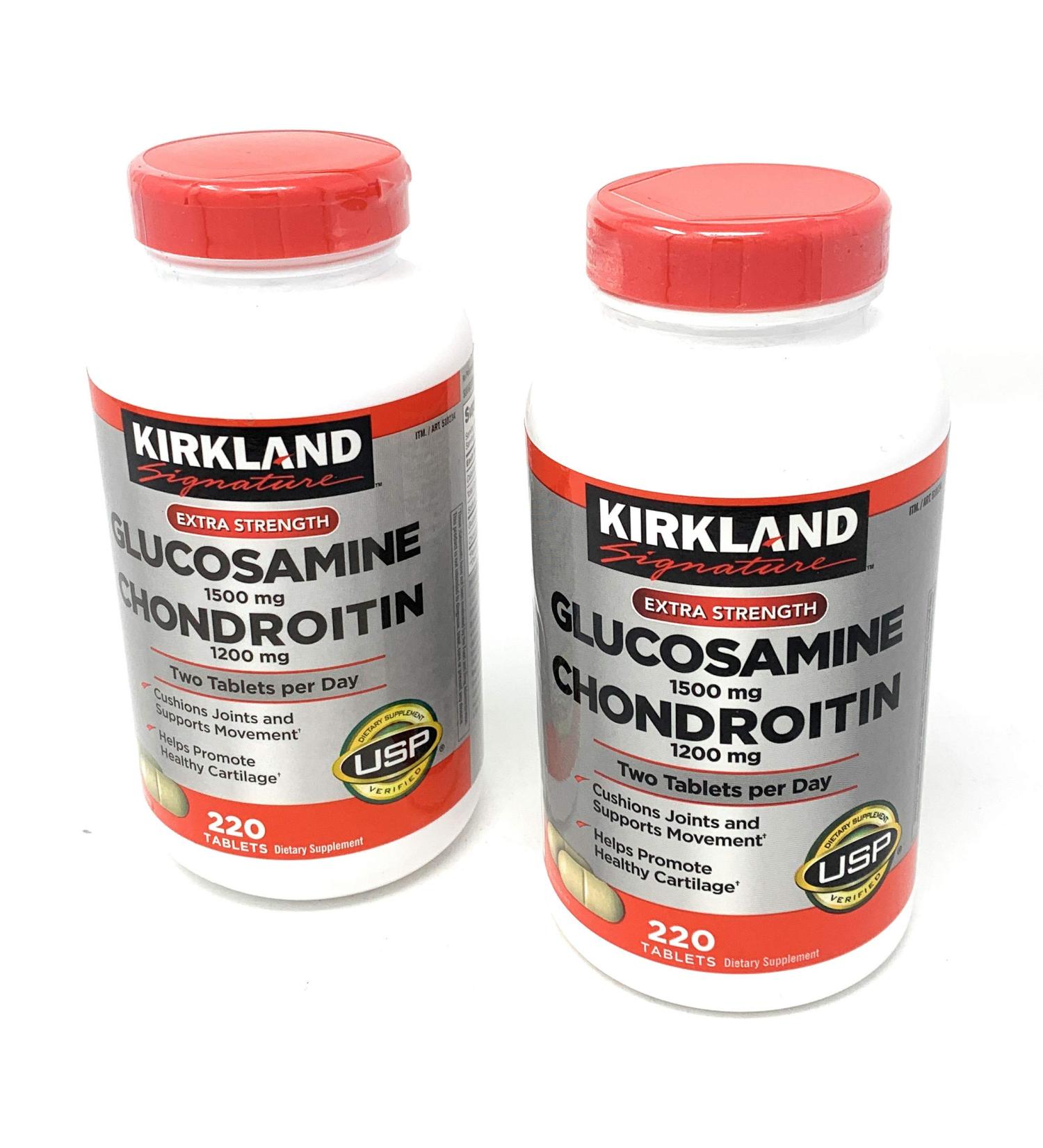 Extra Strength Glucosamine 1500 mg Chondroitin 1200 mg