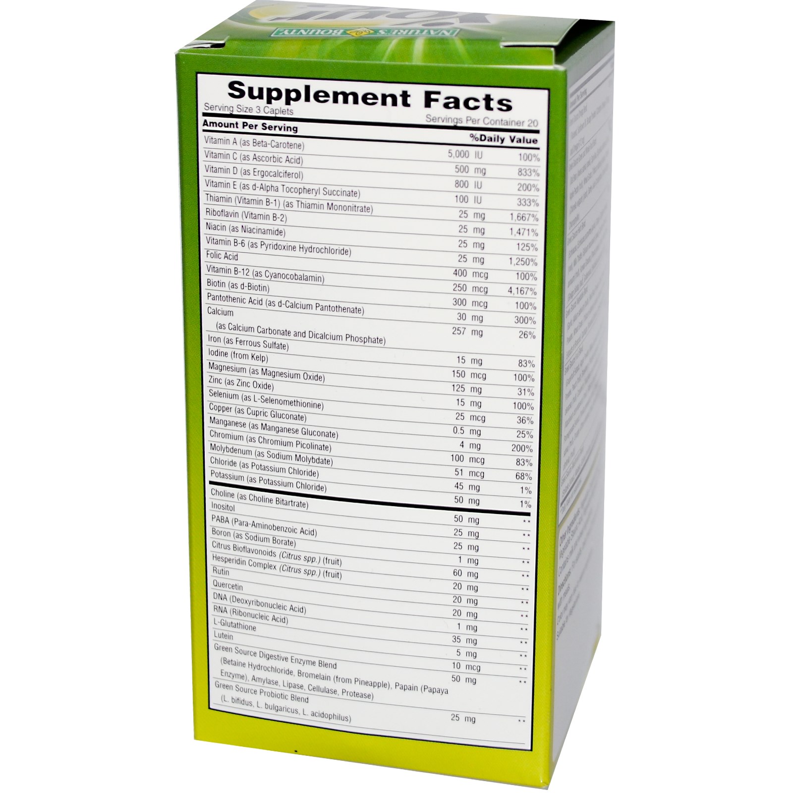 Your Life Multi Green Souce