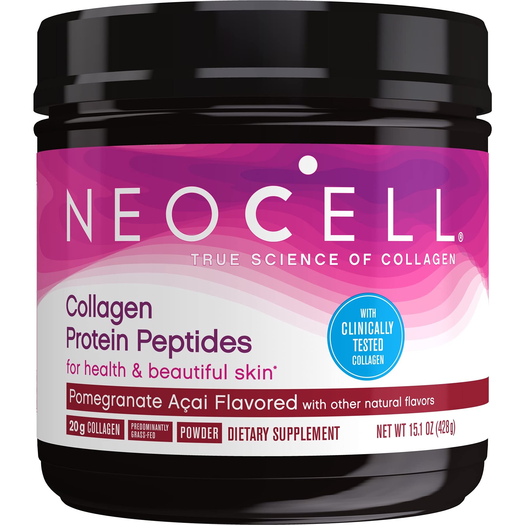 Collagen Protein Peptides Pomegranate Acai Flavored