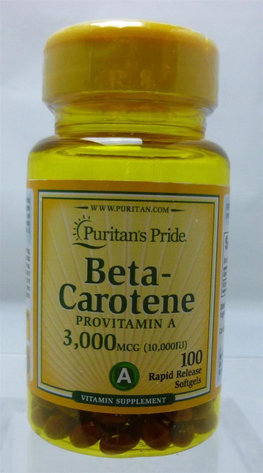 Beta-Carotene 3,000 mcg (10,000 IU)