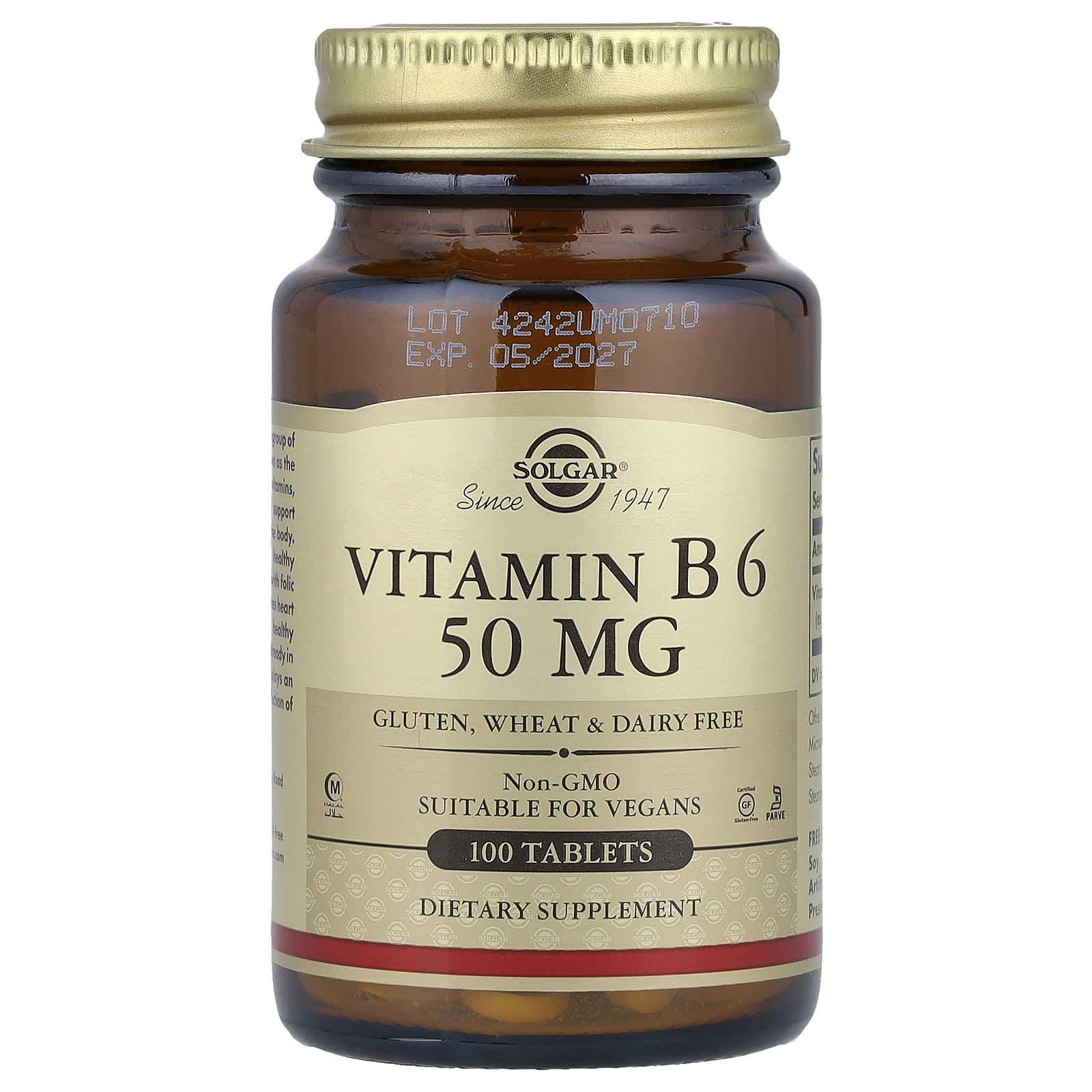 Vitamin B6 50 mg