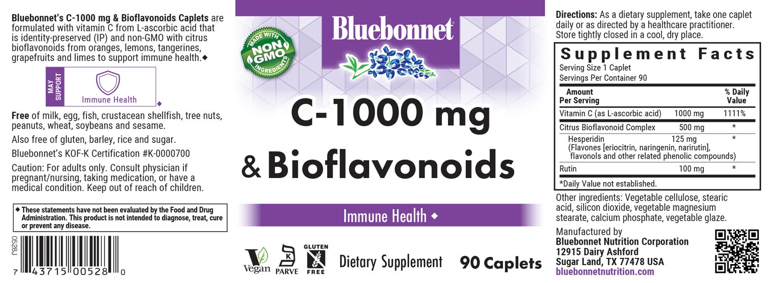 C-1000 mg & Bioflavonoids