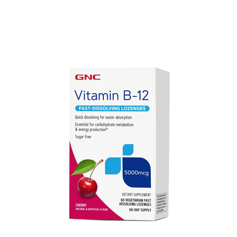Fast Dissolving B-12 5000 mcg Cherry