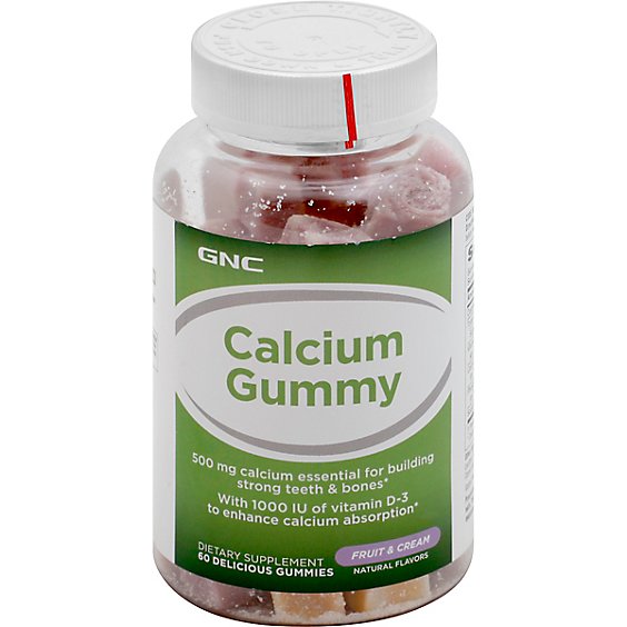 Calcium Gummy Fruit & Cream