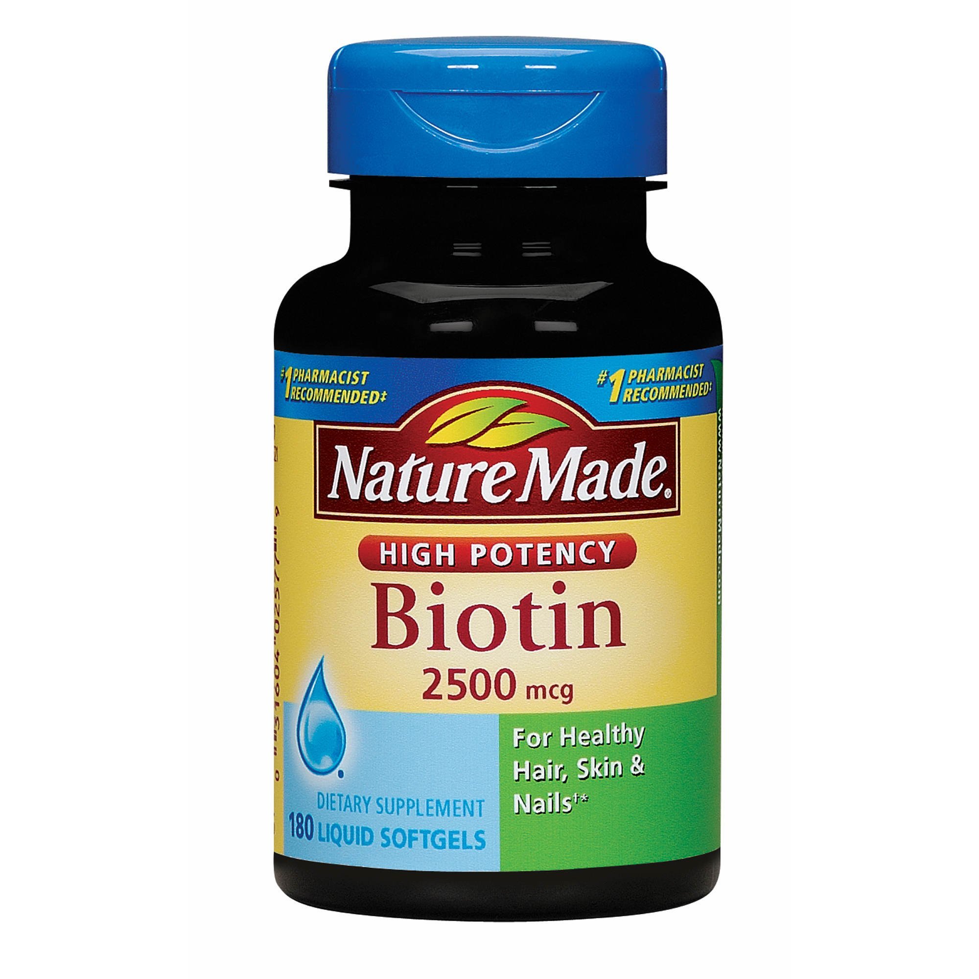 High Potency Biotin 2500 mcg