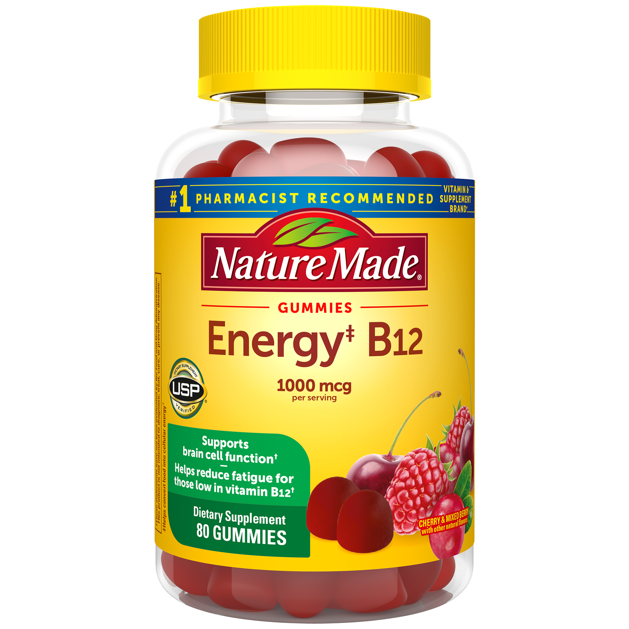 Energy B12 Adult Gummies 1000 mcg