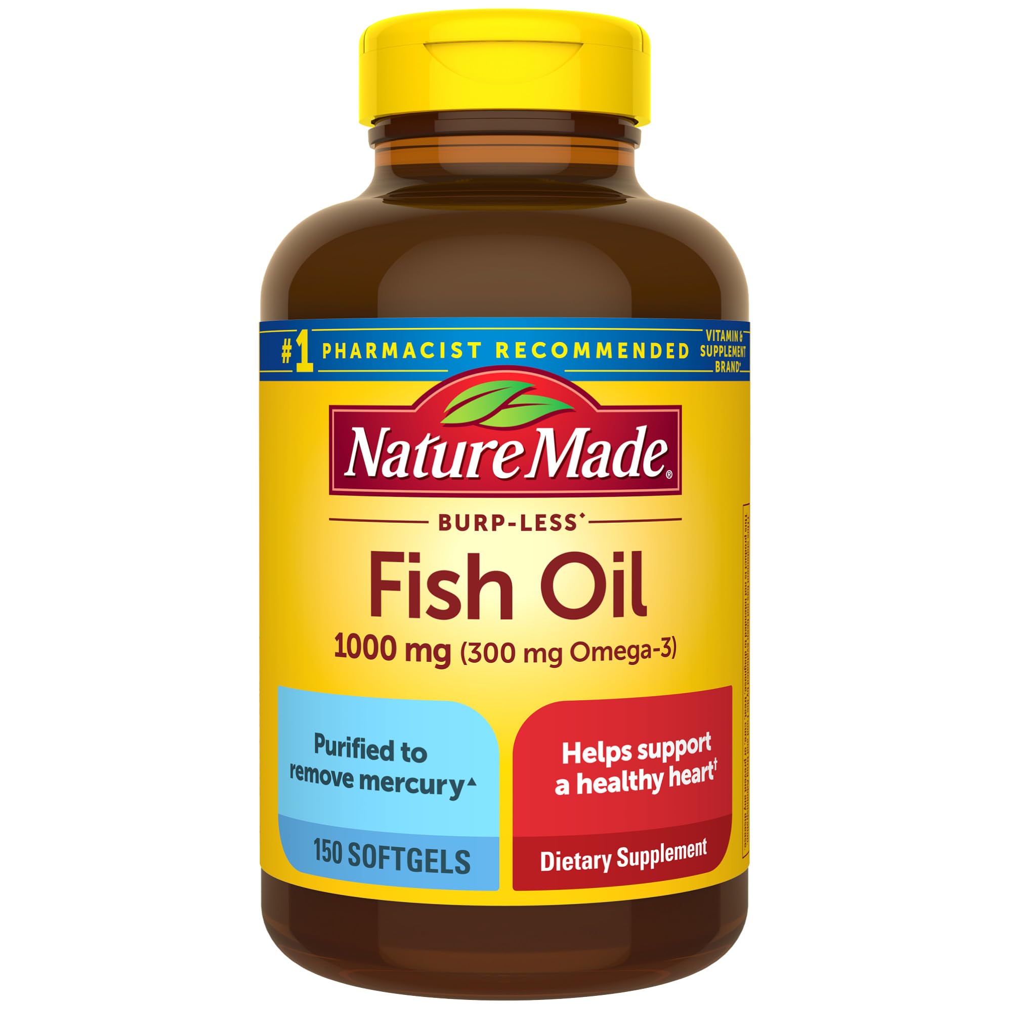 Burp-less Fish Oil 1000 mg