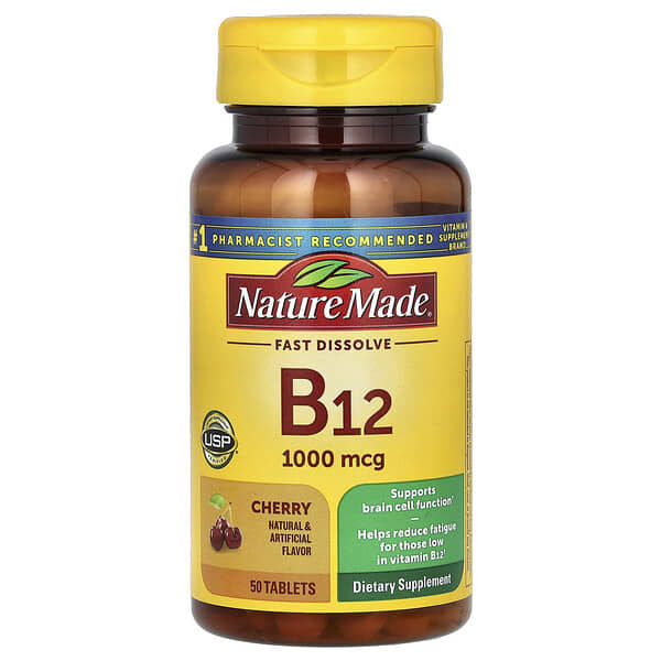 Sublingual B12 1000 mcg Cherry