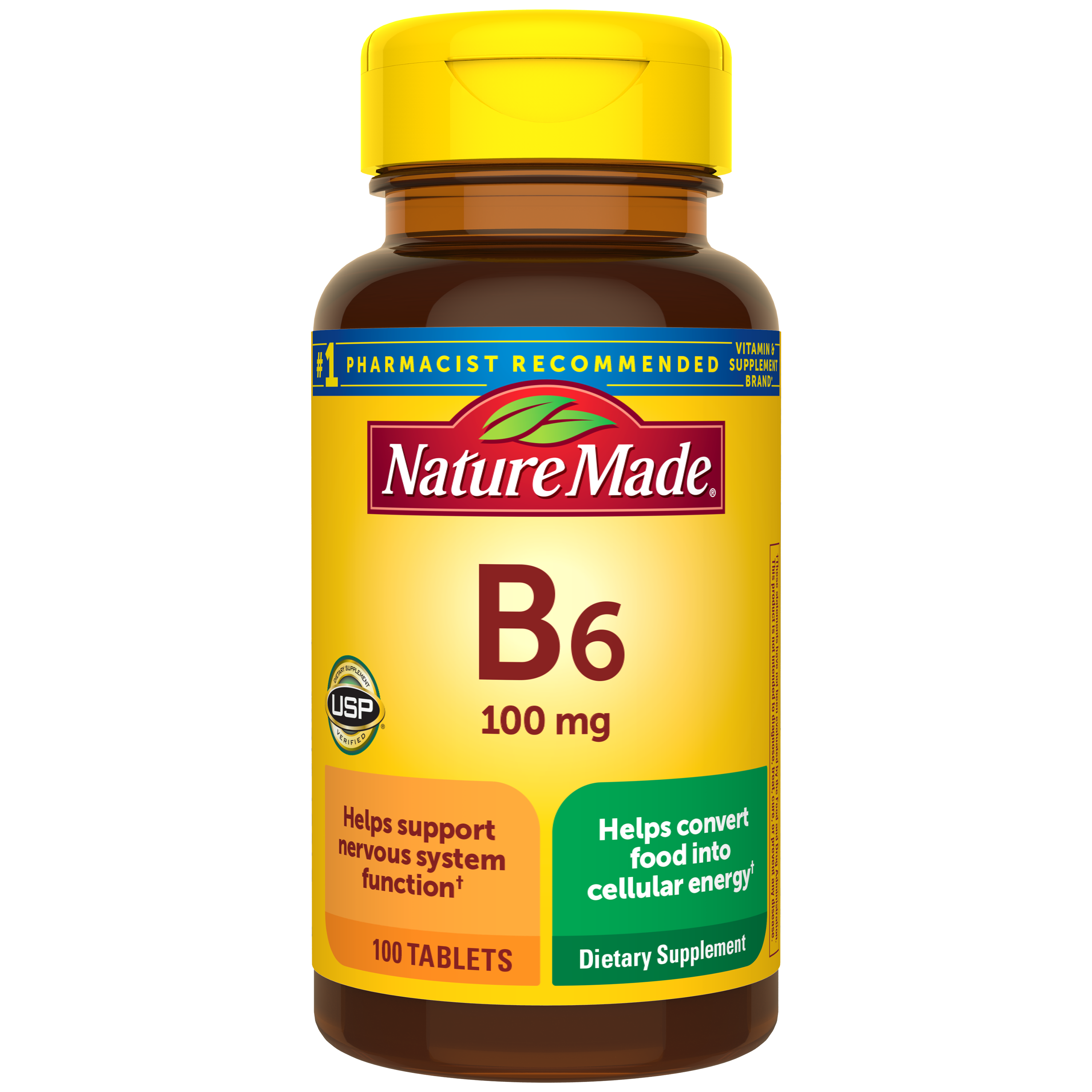 Vitamin B-6 100 mg Supplement