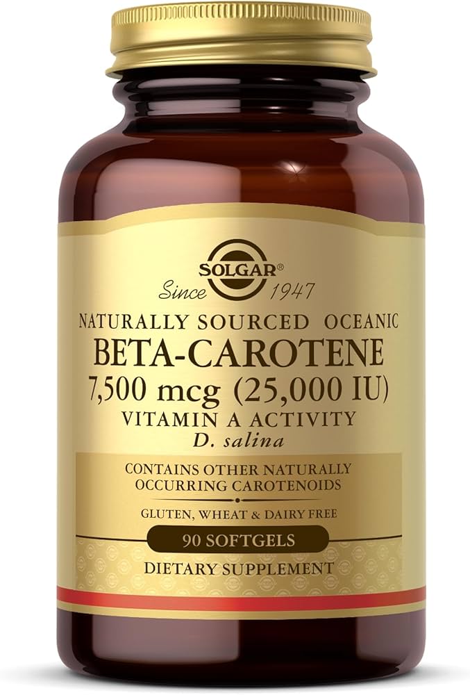 Naturally Sourced Oceanic Beta-Carotene 7,500 mcg (25,000 IU)