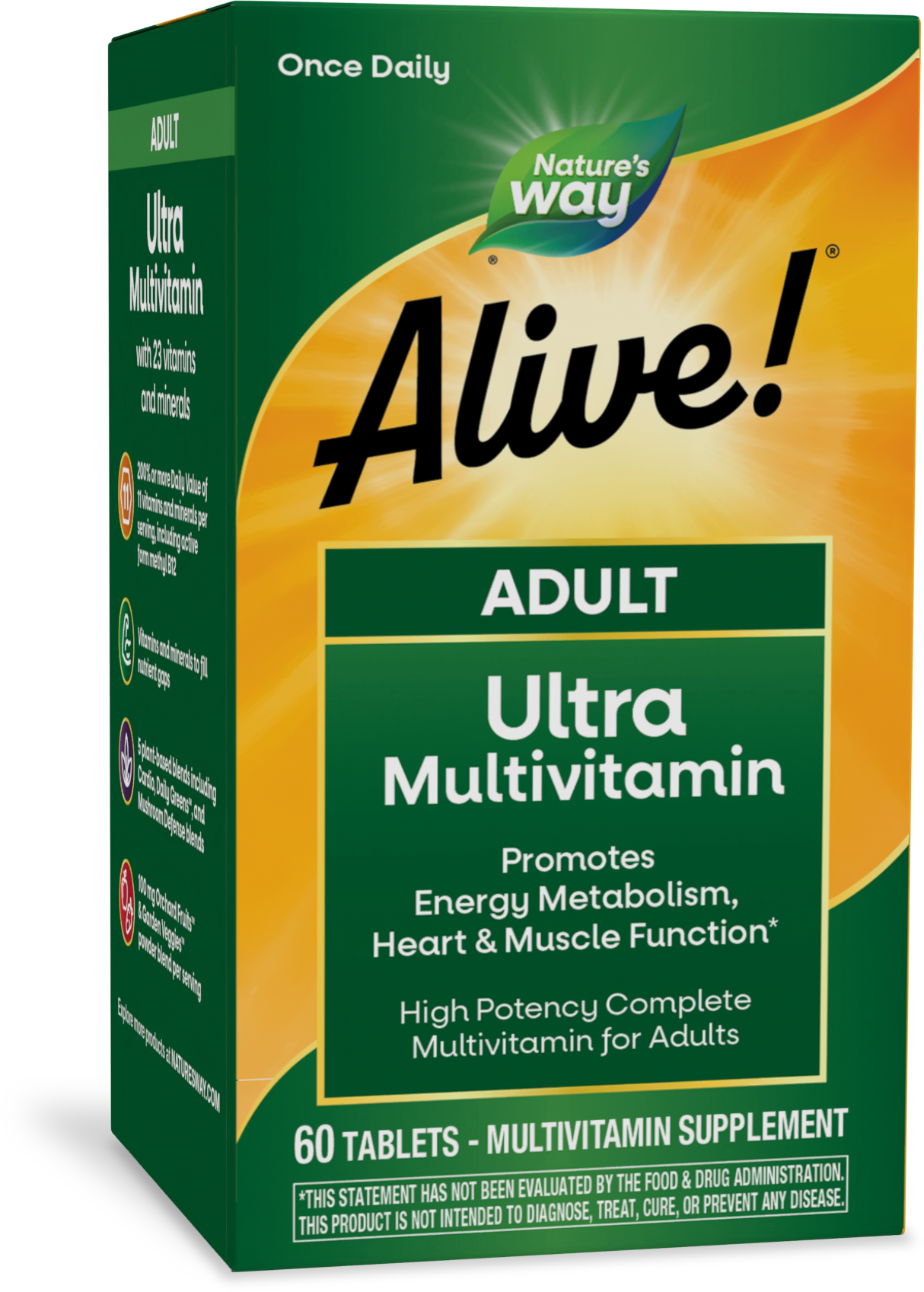 Alive! Adult Ultra Potency Complete Multivitamin