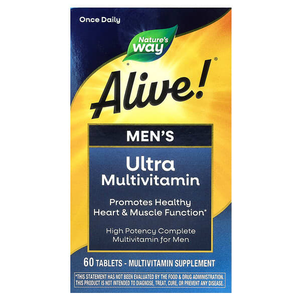 Alive! Men's Ultra Potency Complete Multivitamin