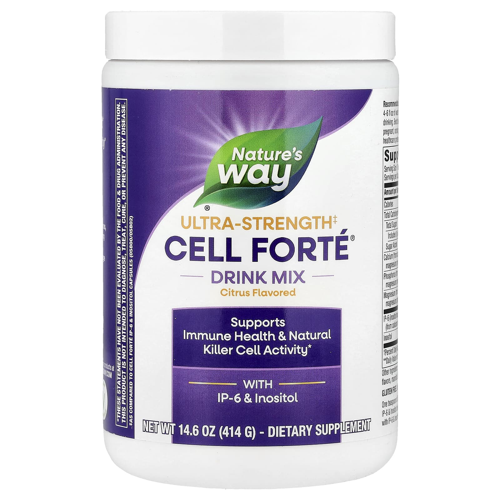 Cell Forté IP-6 & Inositol Citrus Flavored Drink Mix