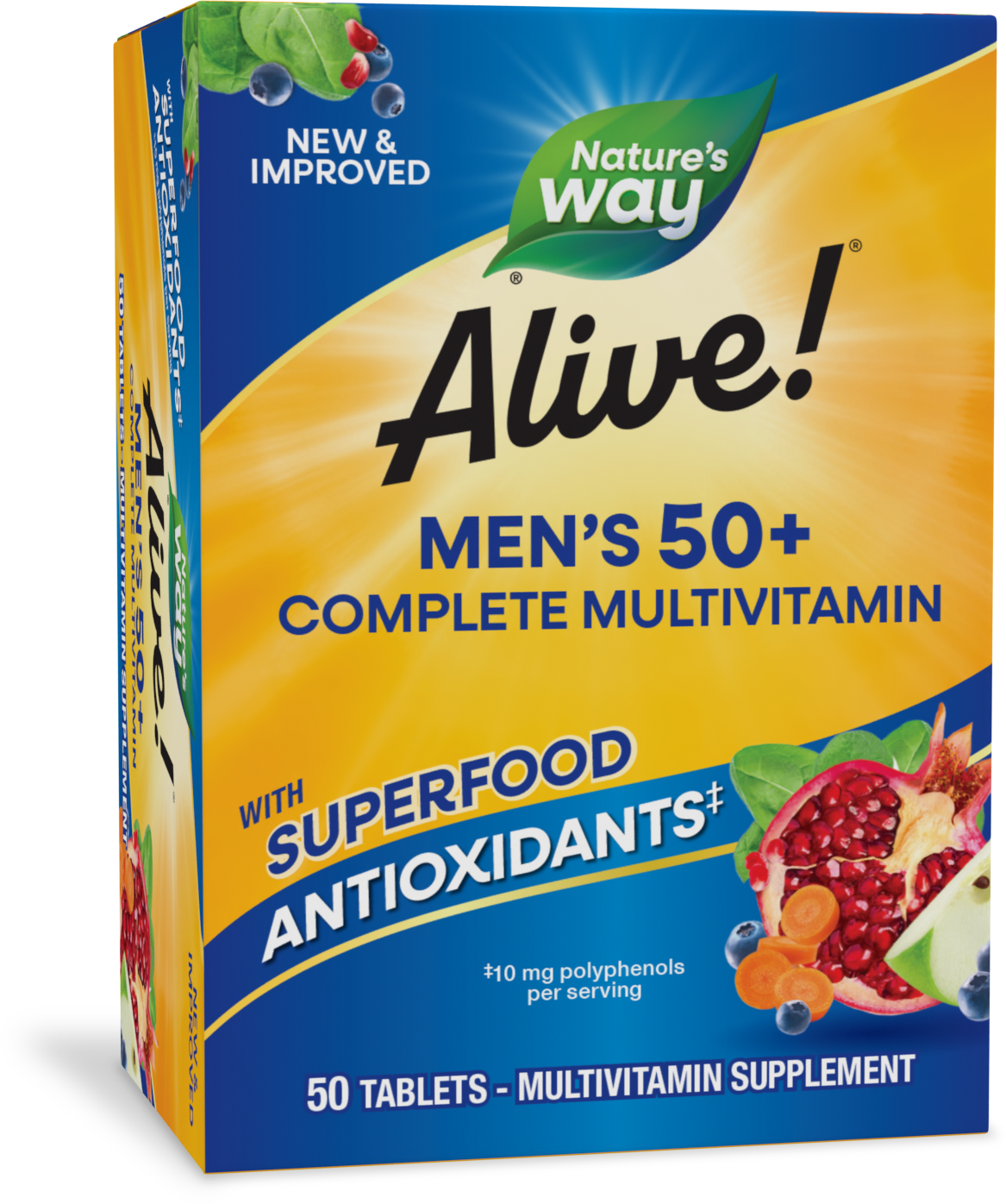 Alive! Men's 50+ Complete Multivitamin
