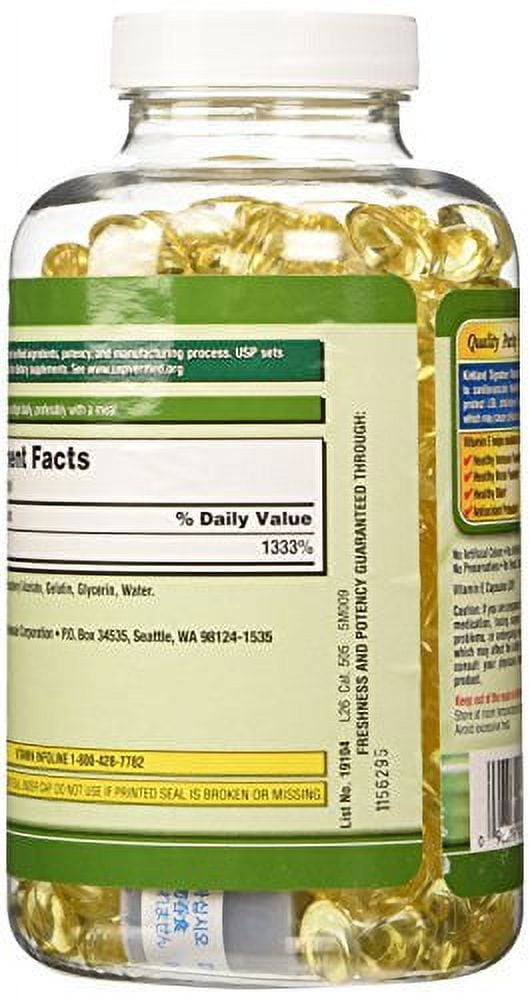 E 180 mg (400 IU)
