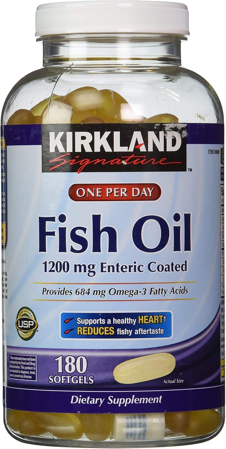 Fish Oil 1200 mg Enteric Coated
