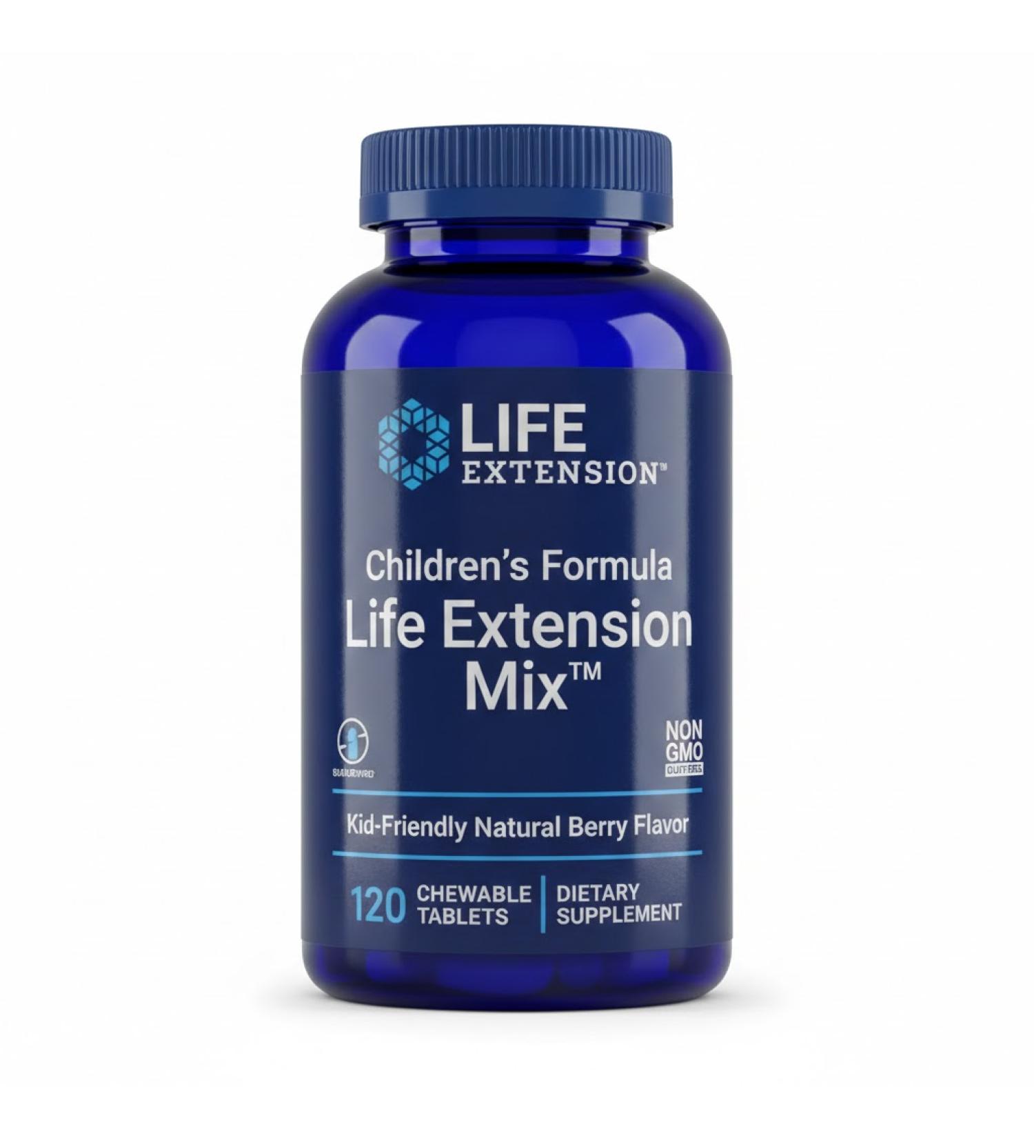 Children's Formula Life Extension Mix Natural Berry Flavor