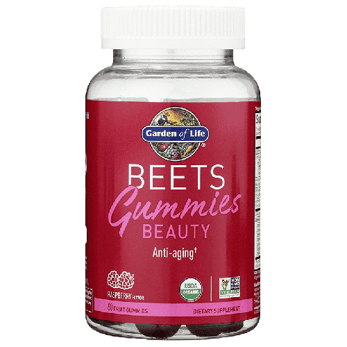 Beets Gummies Beauty Raspberry Flavor