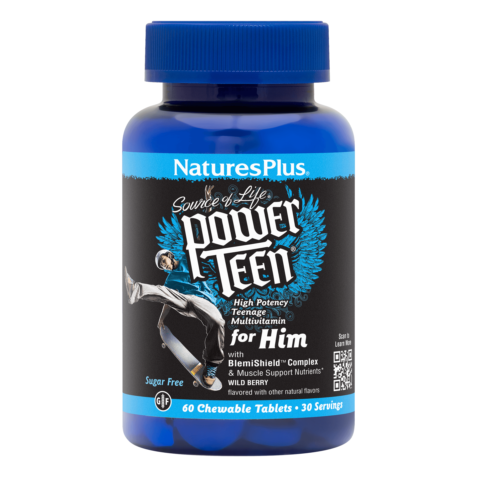 Source Of Life Power Teen Immune Booster Natural Wild Berry Flavor