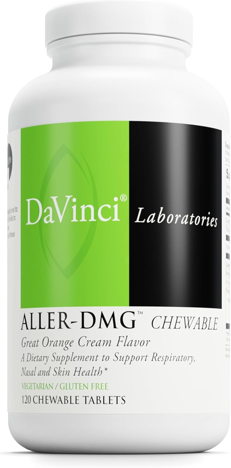 Aller-DMG Chewable Great Orange Cream Flavor