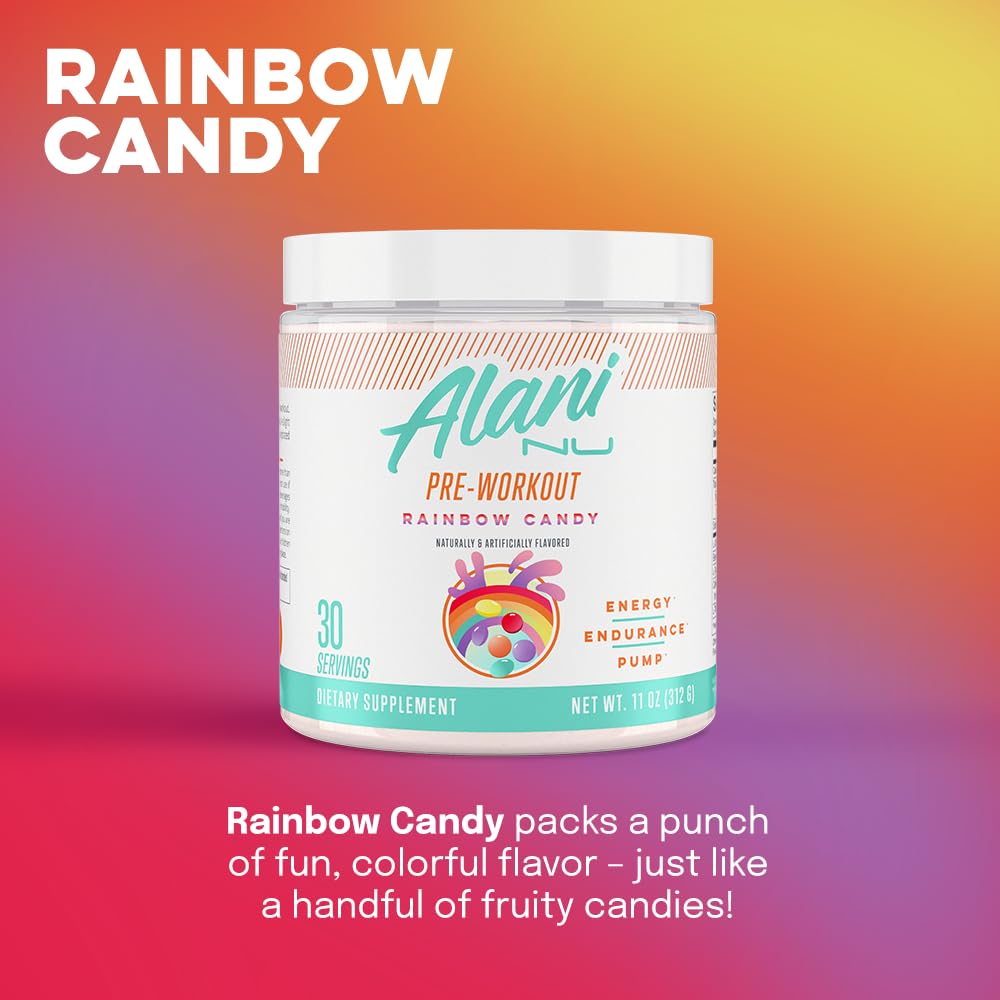 Pre-Workout Rainbow Candy