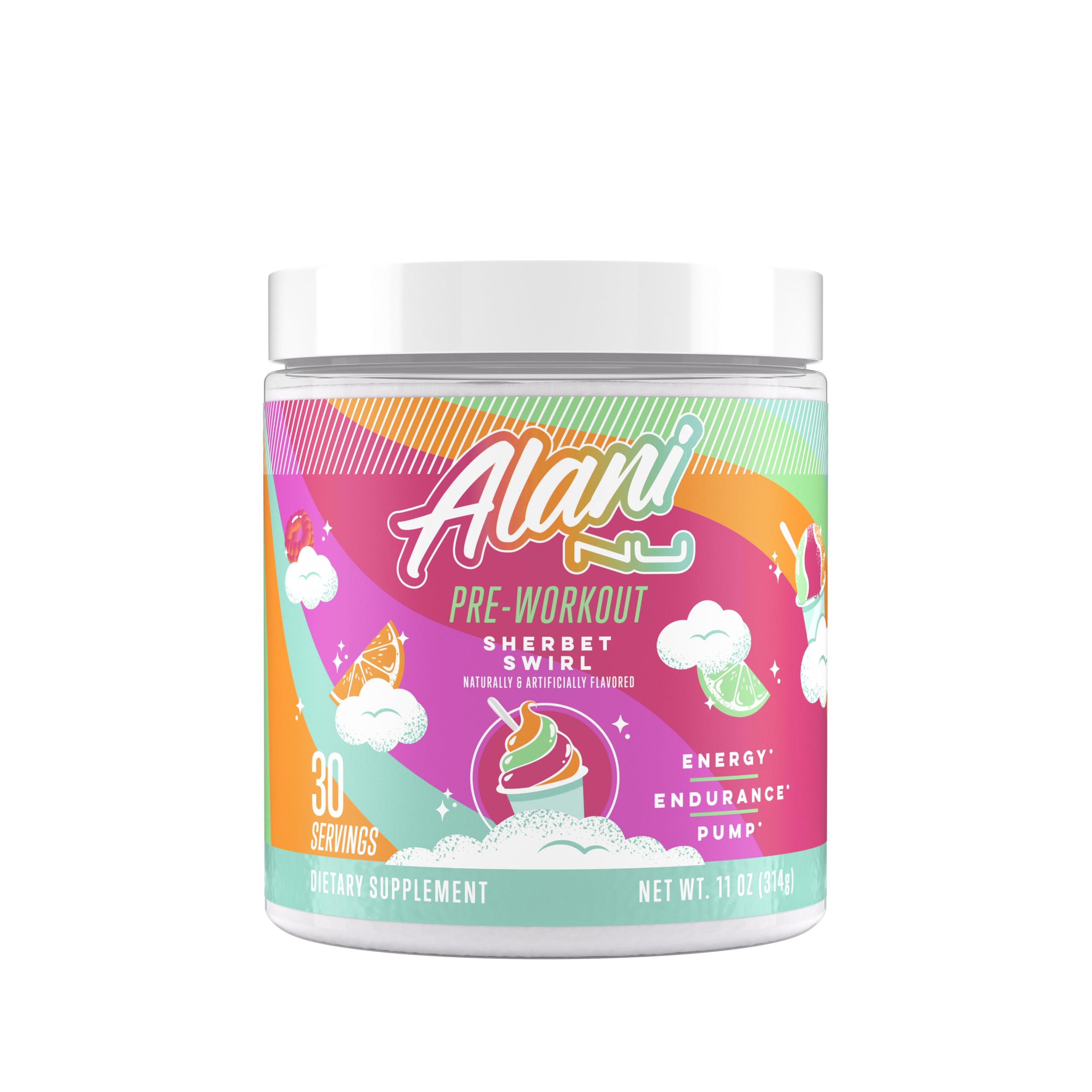 Pre-Workout Sherbet Swirl