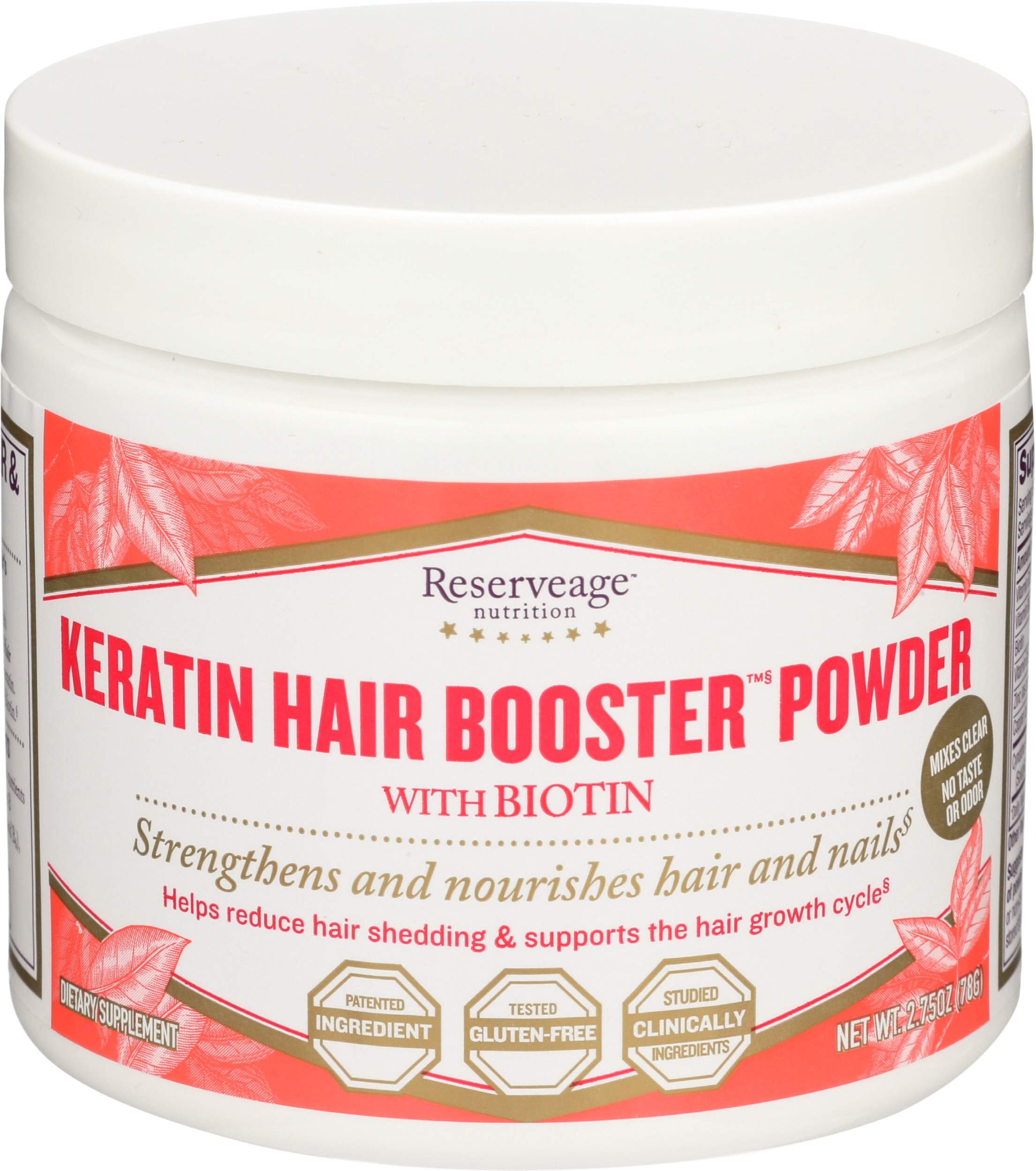 Keratin Hair Booster Powder With Biotin