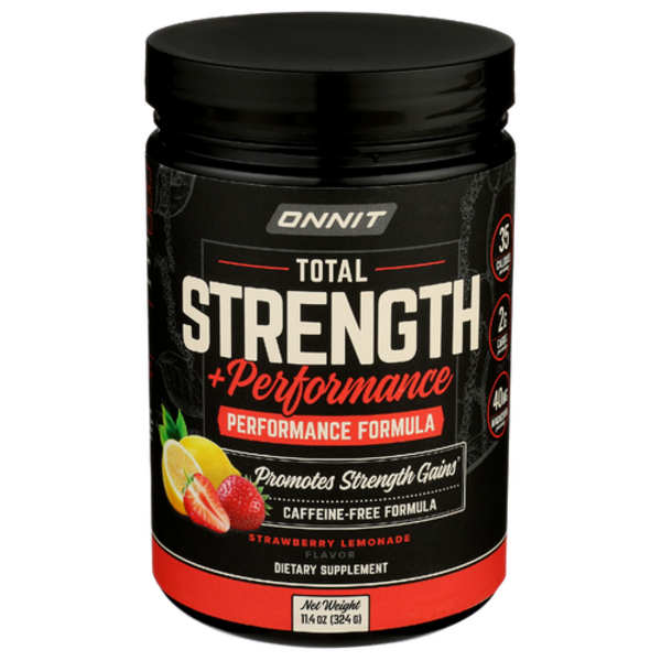 Total Strength + Performance Strawberry Lemonade