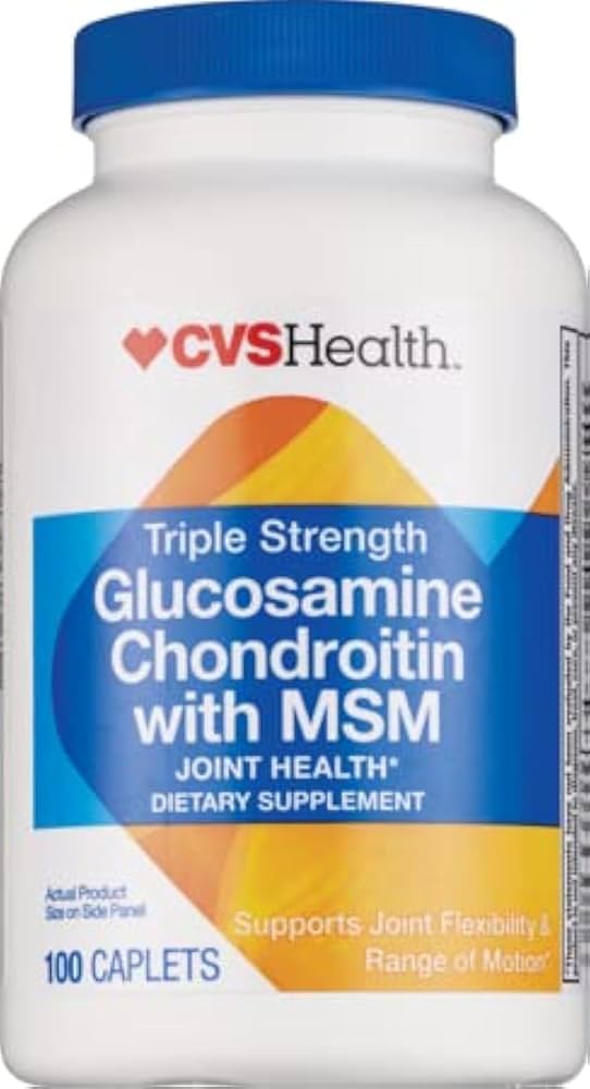 Triple Strength Glucosamine Chondroitin With MSM