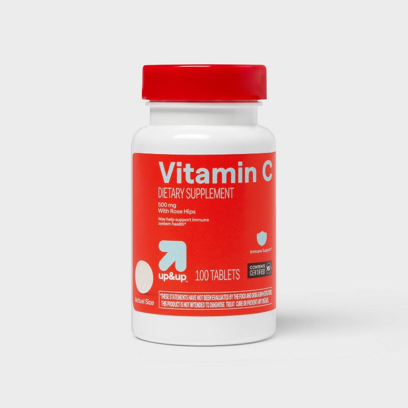 Vitamin C 500 mg with Rose Hips