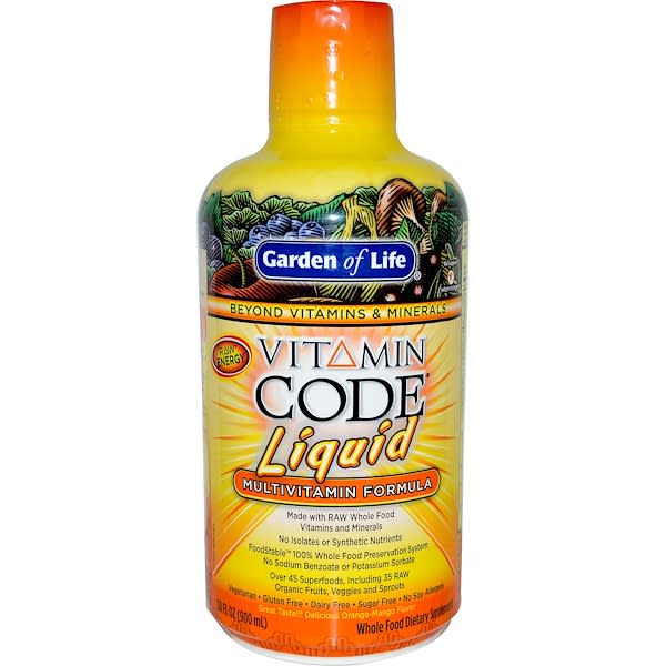 Liquid Multivitamin Formula Ornage-Mango Flavor
