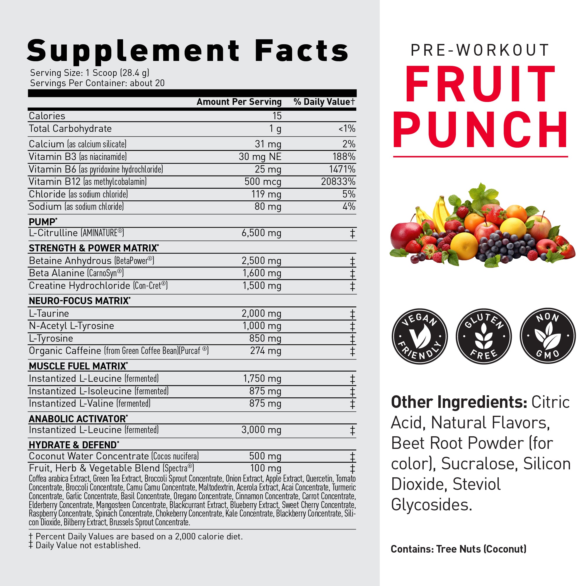 Pre-Kaged Fruit Punch