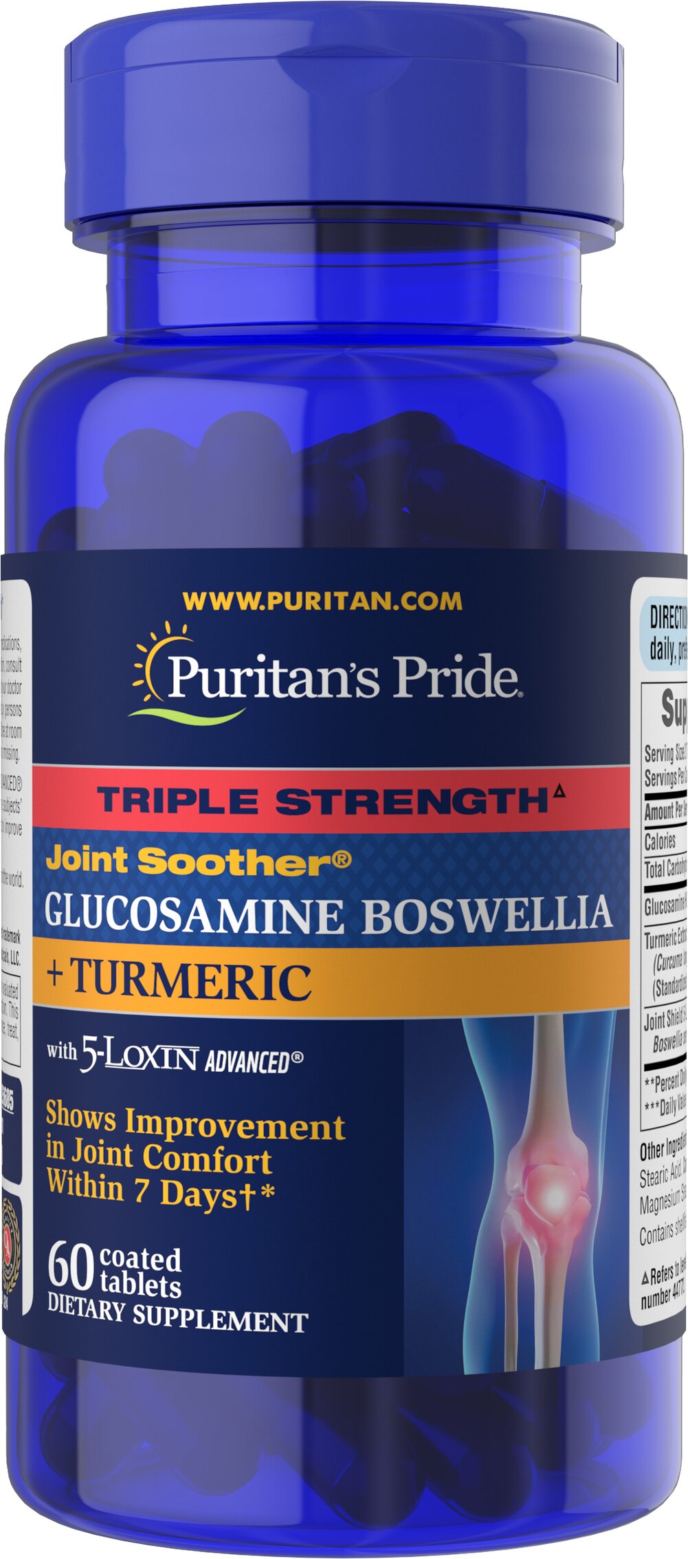 Triple Strength Joint Soother Glucosamine Boswellia + Turmeric