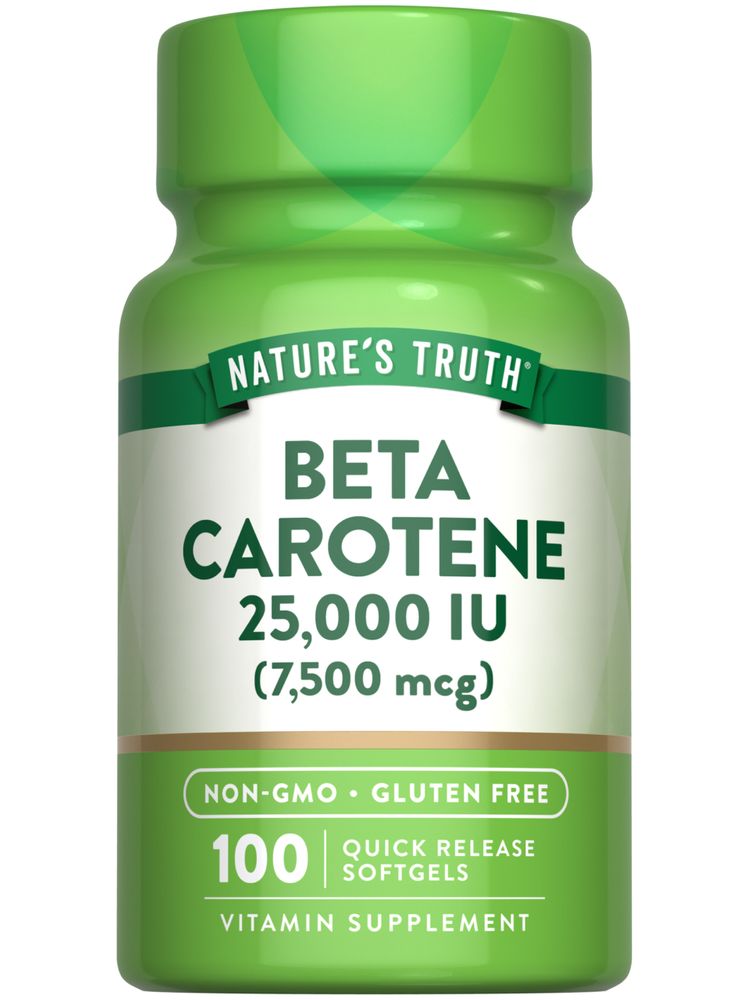 Beta Carotene 25,000 IU (7,500 mcg)