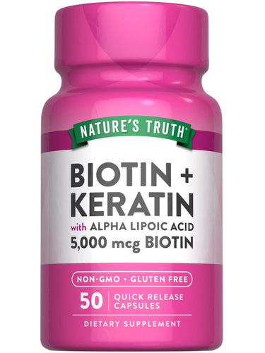 Biotin + Keratin with Alpha Lipoic Acid