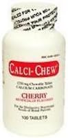 Calci-Chew 500 mg Cherry Naturally Flavored